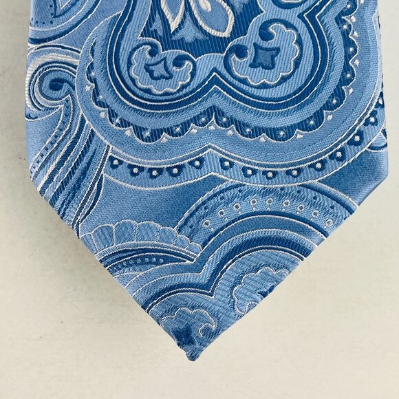 President Donald J Trump Signature Collection Paisley Necktie Tie 100% Silk - Picture 3 of 5